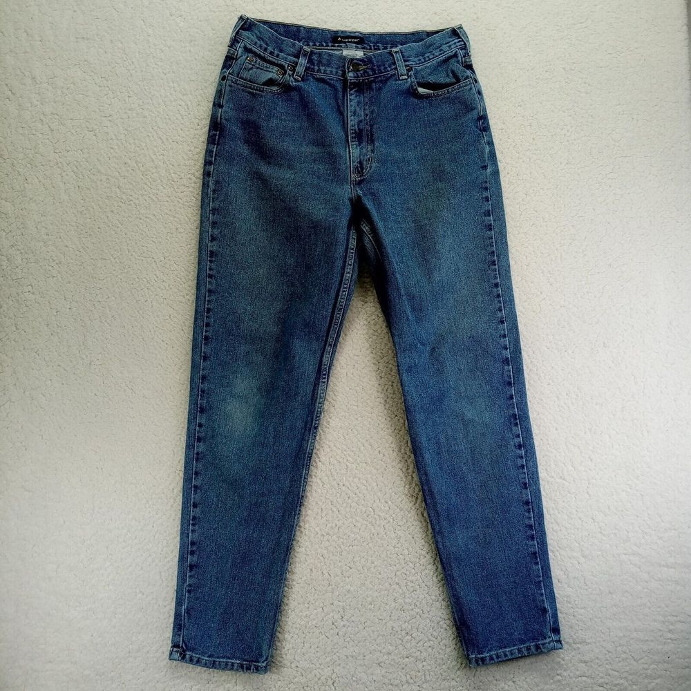 VTG Lizwear‎ Jeans Womens 14R (32x32) High Rise Cotton Denim Medium Wash